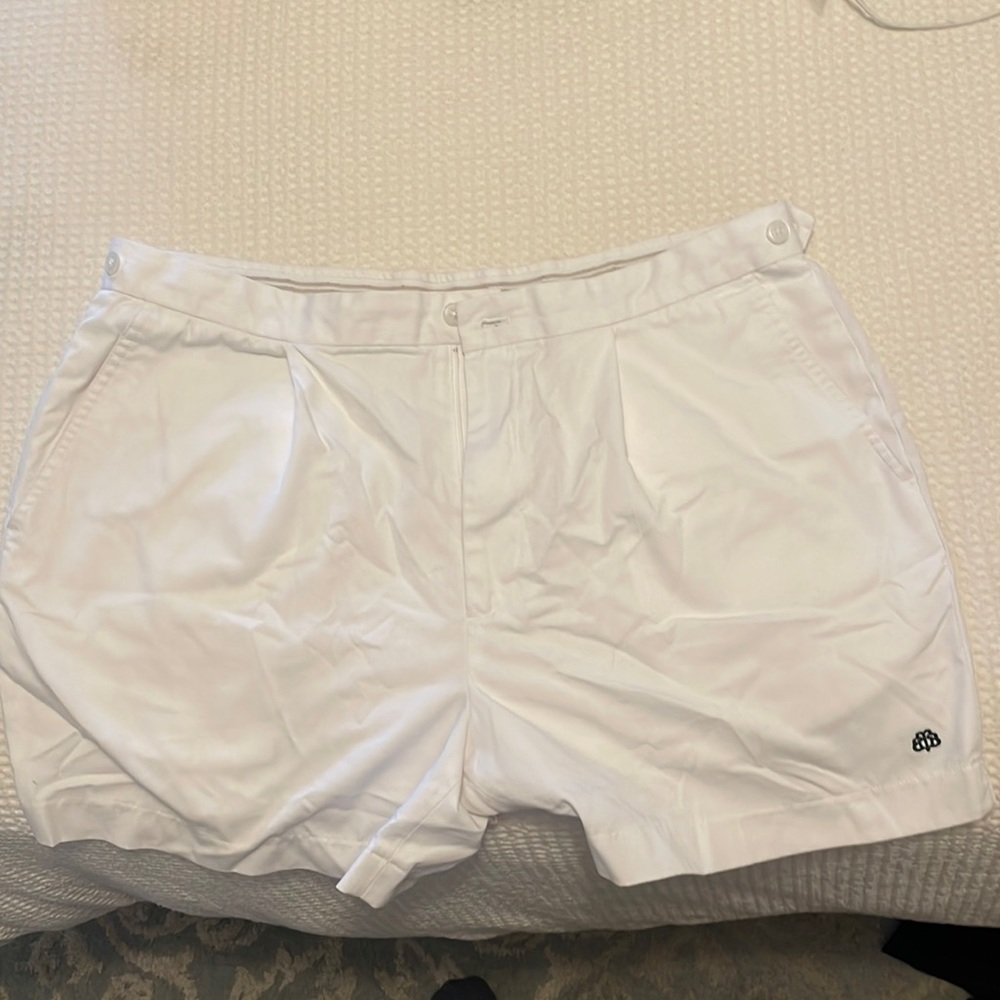 Brooks brothers white tennis shorts. Size 38